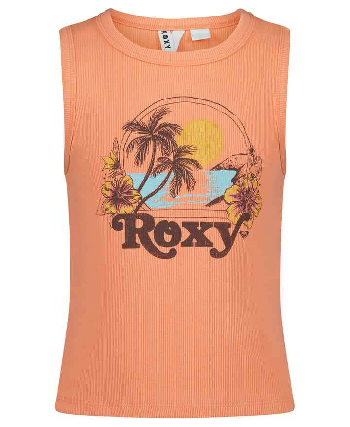Roxy Vamos Tank (Youth) | Peach Pink