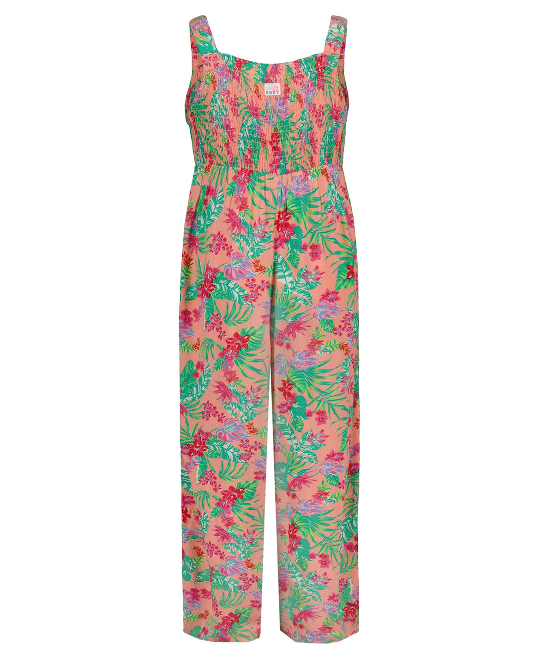 Roxy Coastal Breeze Jumpsuit (Youth) | Peach Pink