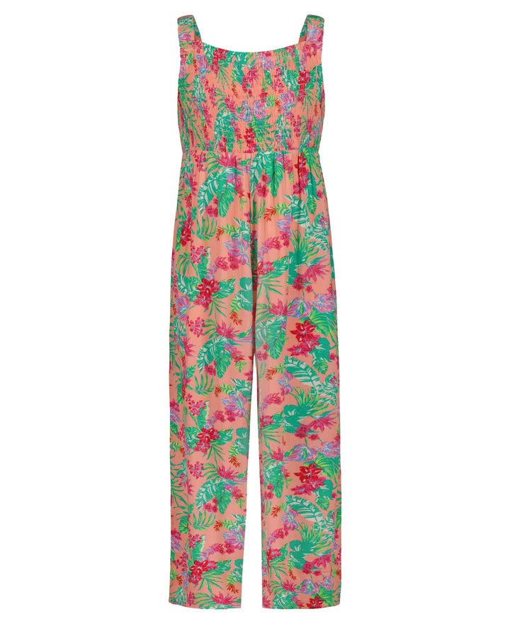 Roxy Coastal Breeze Jumpsuit (Youth) | Peach Pink