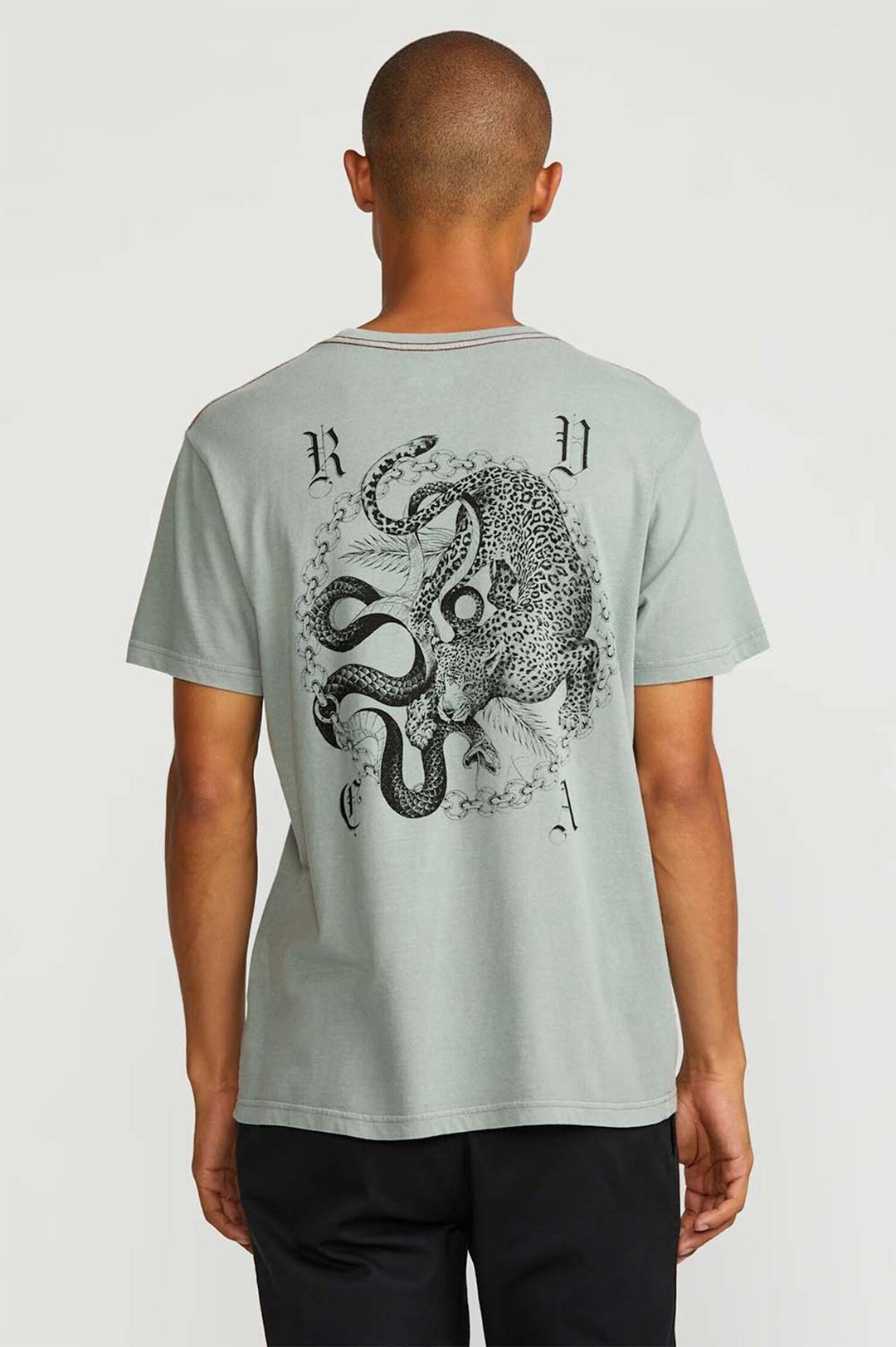 RVCA Benj Battle Short Sleeve Tee (Men&
