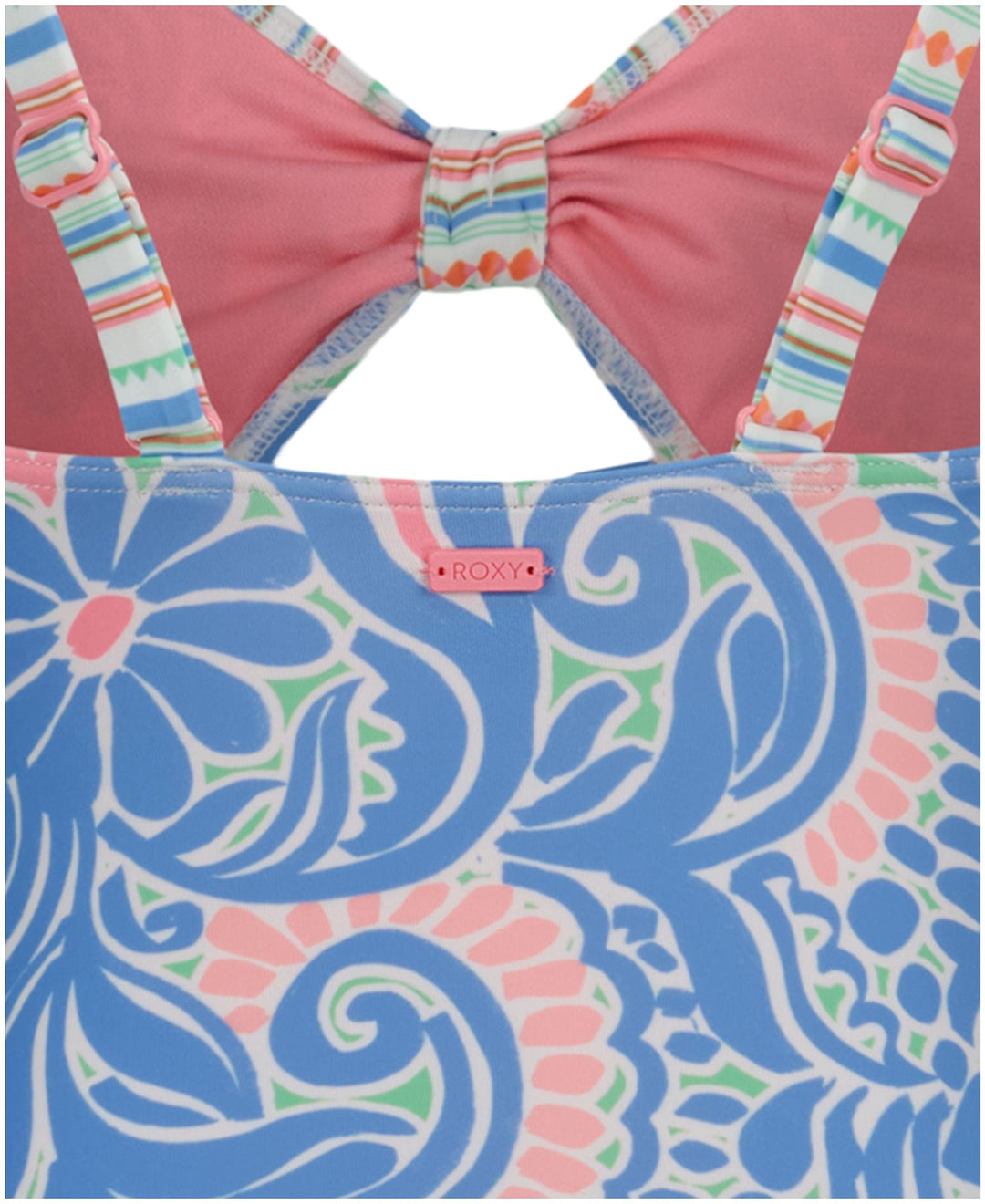 Roxy Cascais One-Piece (Youth) | Silver Lake Blue