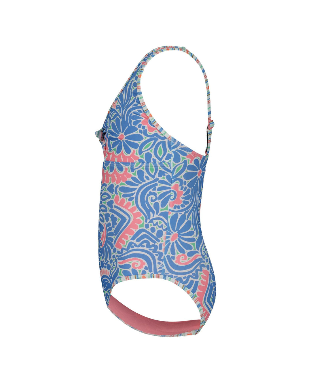 Roxy Cascais One-Piece (Youth) | Silver Lake Blue