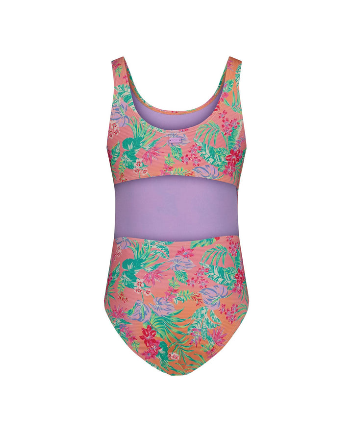 Roxy Coastal Breeze Bikini Set (Youth) | Peach Pink