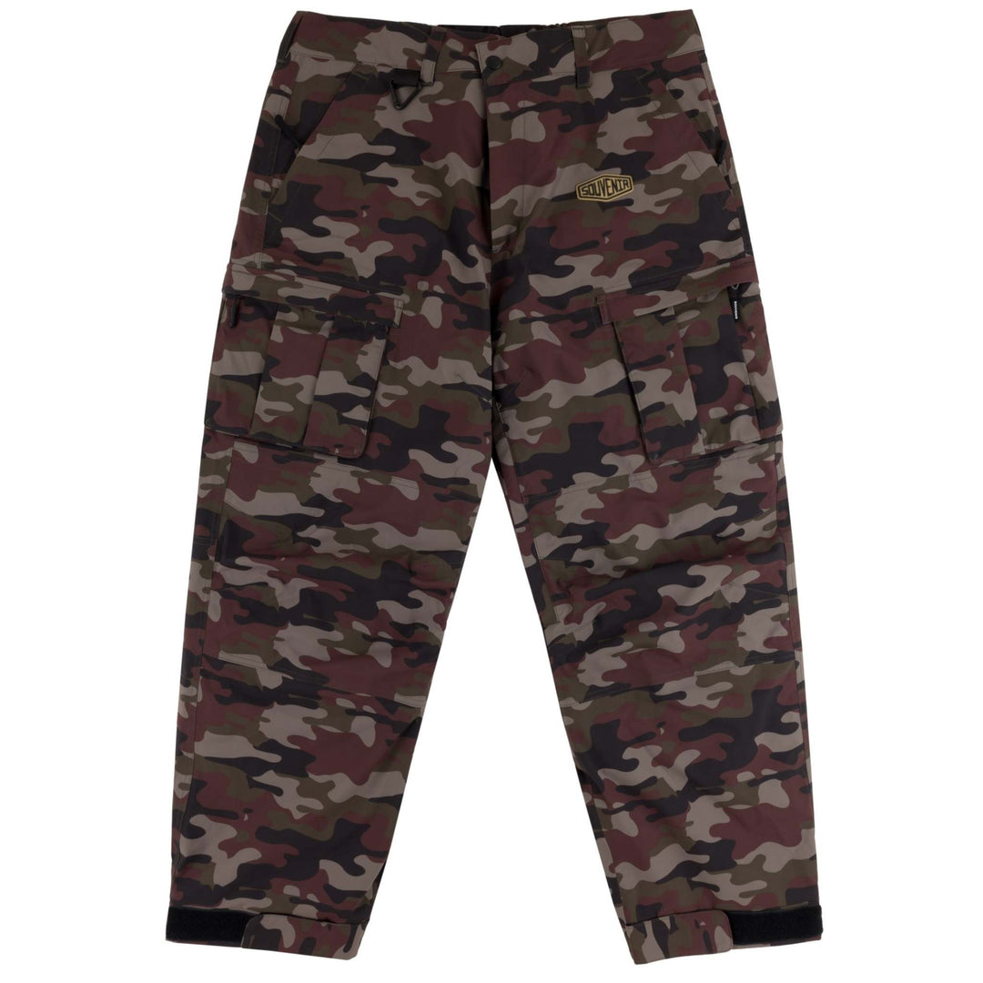 Souvenir S2000 Insulated Cargo Unisex Snow Pants 2025 | Camo