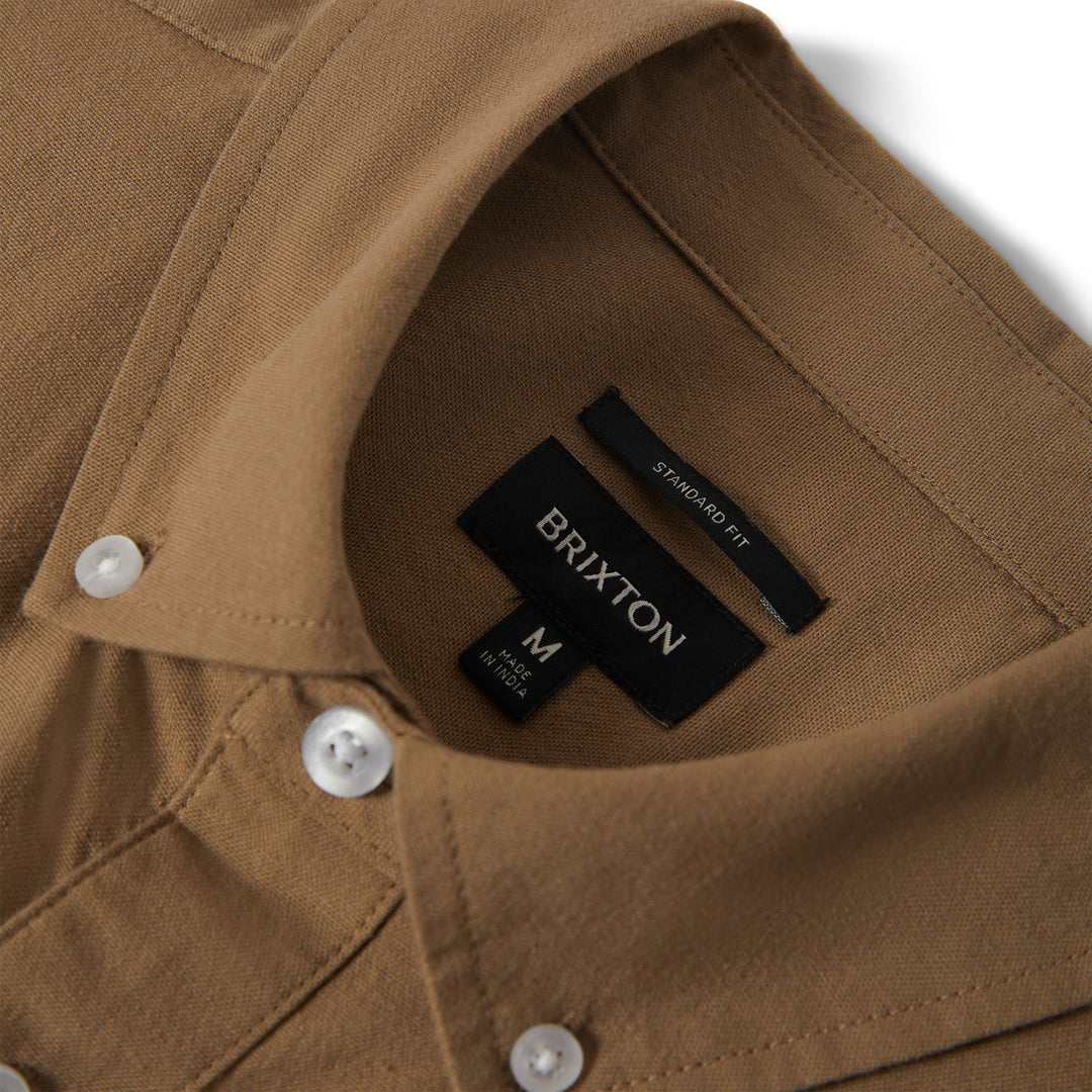 Brixton Sanford Oxford Short Sleeve Woven (Men&
