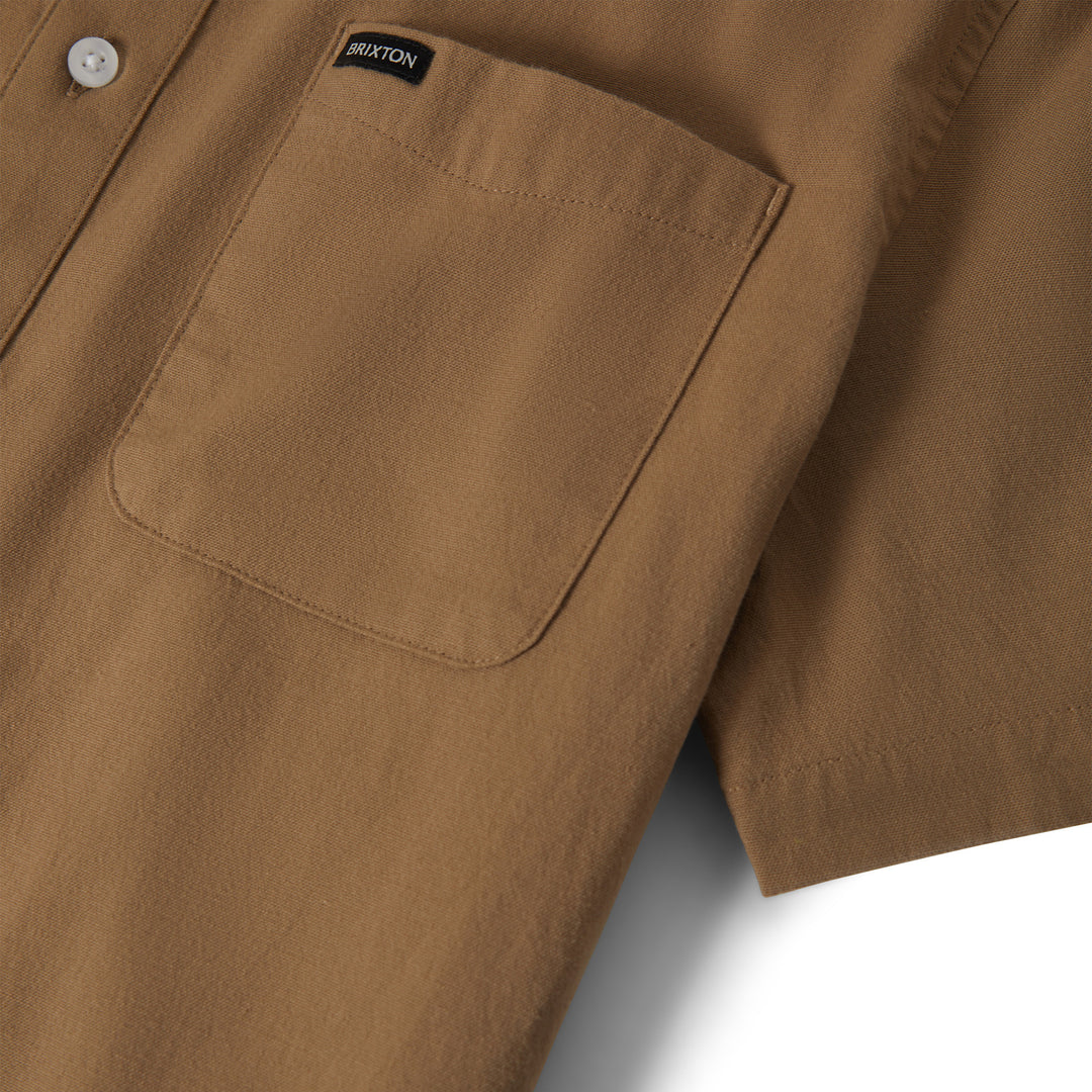 Brixton Sanford Oxford Short Sleeve Woven (Men&