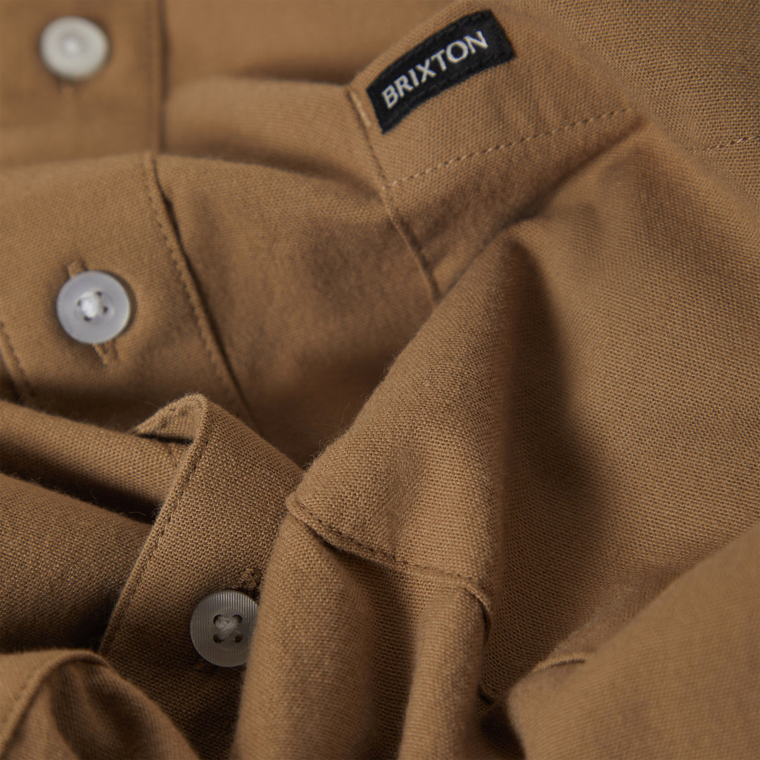 Brixton Sanford Oxford Short Sleeve Woven (Men&