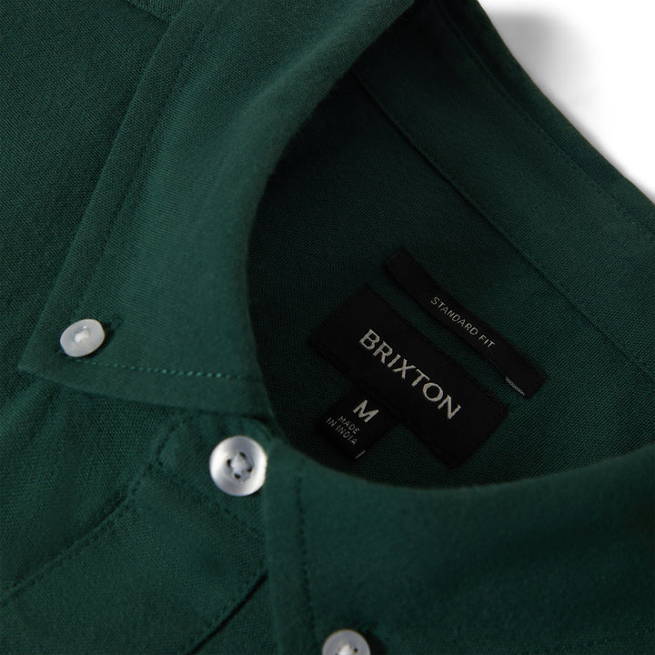 Brixton Sanford Oxford Short Sleeve Woven (Men&