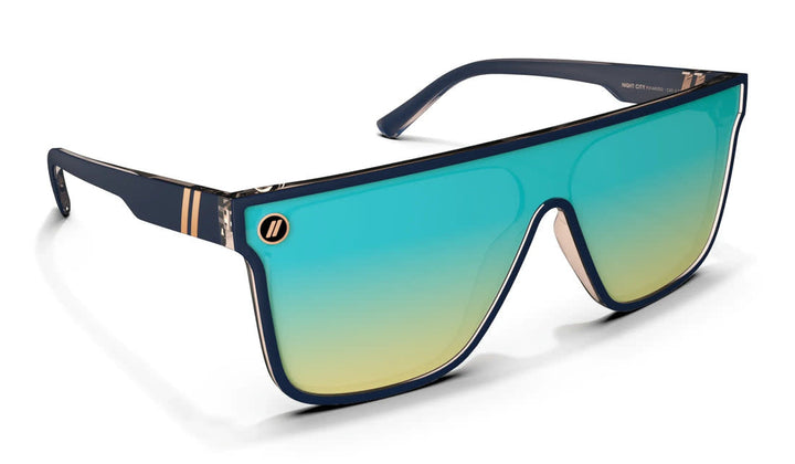 Blenders Sci-Fi Night City | Blue Rainbow Polarized