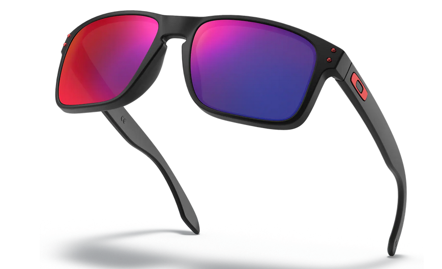Oakley Holbrook Matte Black | Positive Red Iridium