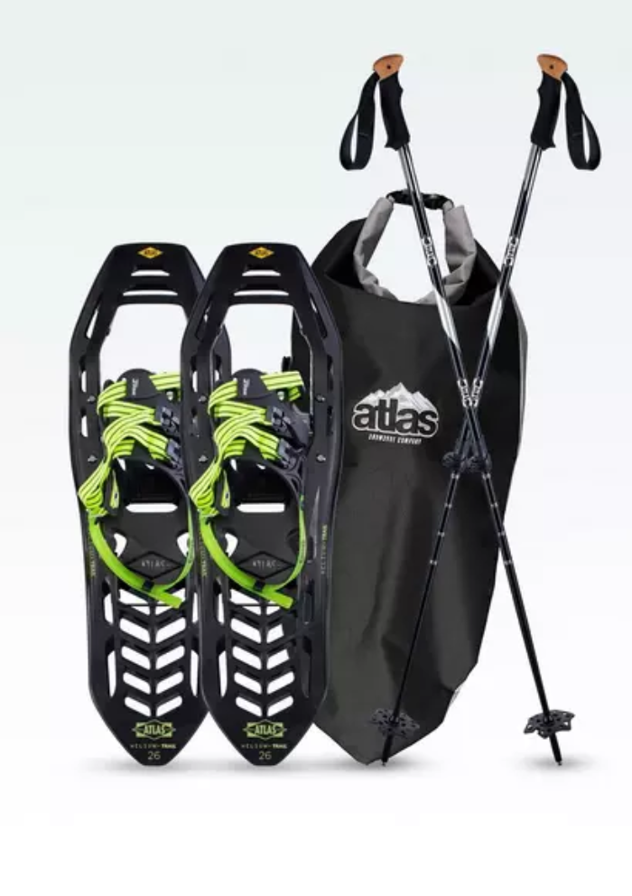 Atlas W Helium Trail Kit | Black/Green Snoeshoes