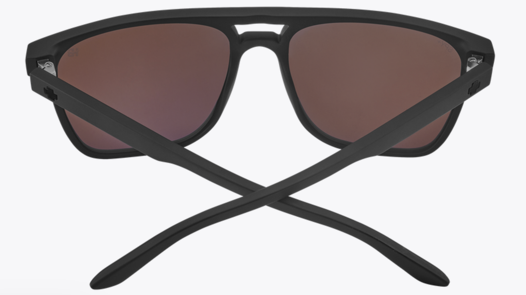 Spy Czar Matte Black | Happy Boost Polarized Ice Blue Mirror