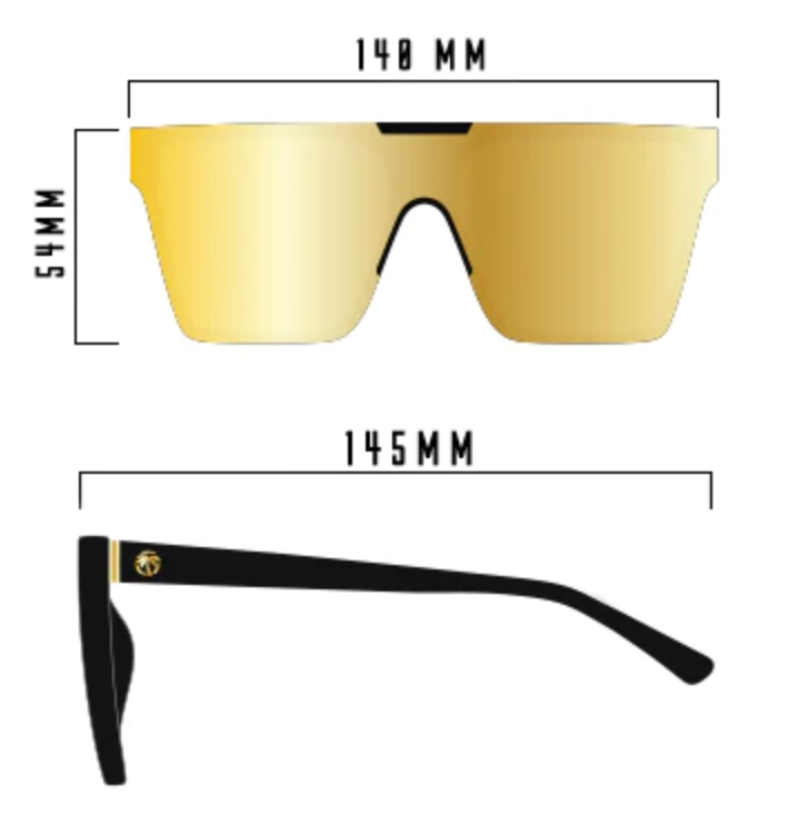 Heatwave Clarity Black | Ultra-Violet Lens