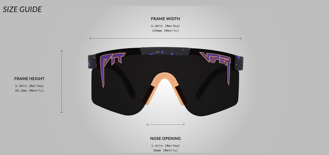Pit Viper The Original Wide Polarized | The Naples