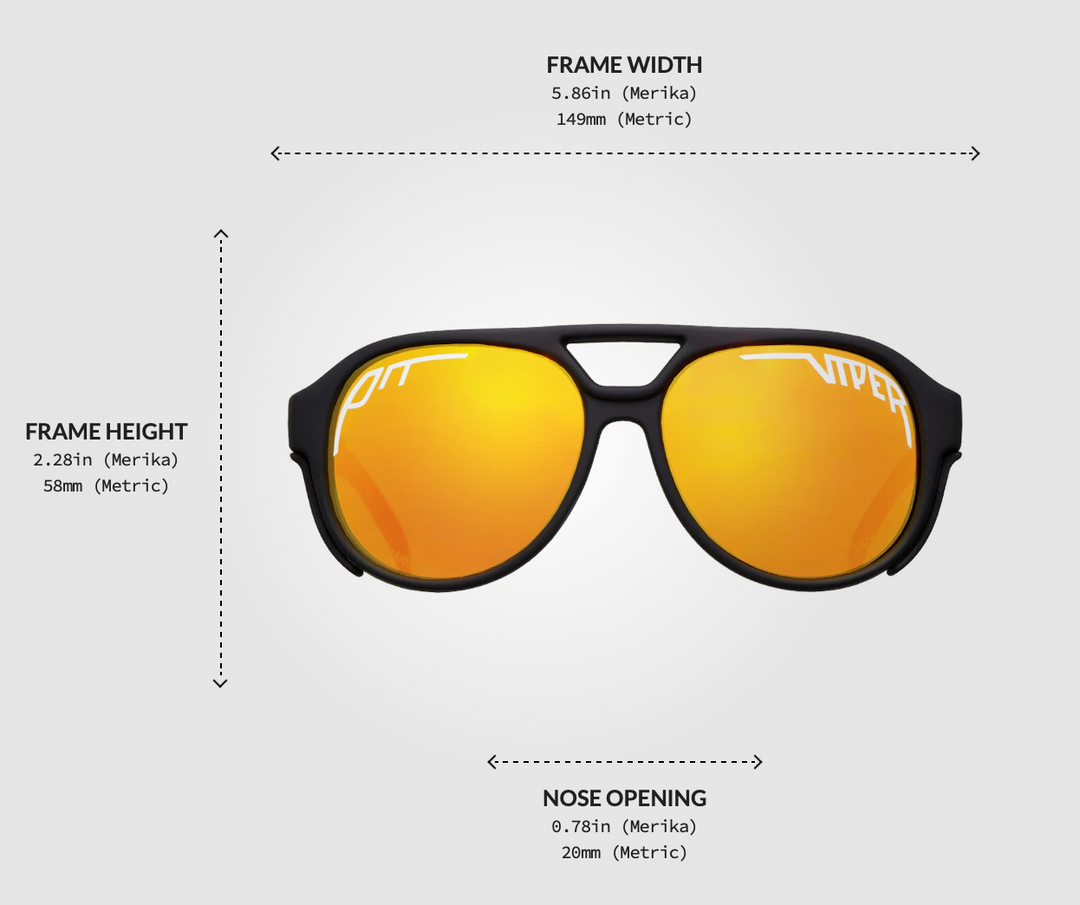 Pit Viper The Exec Exciters | Polarized Z87+ Red