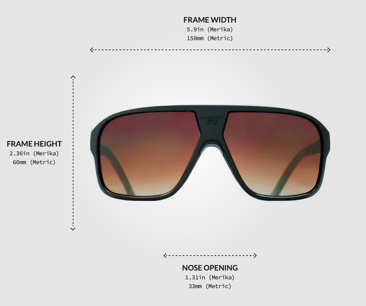 Pit Viper The Flight Optics Exec | Brown Fade