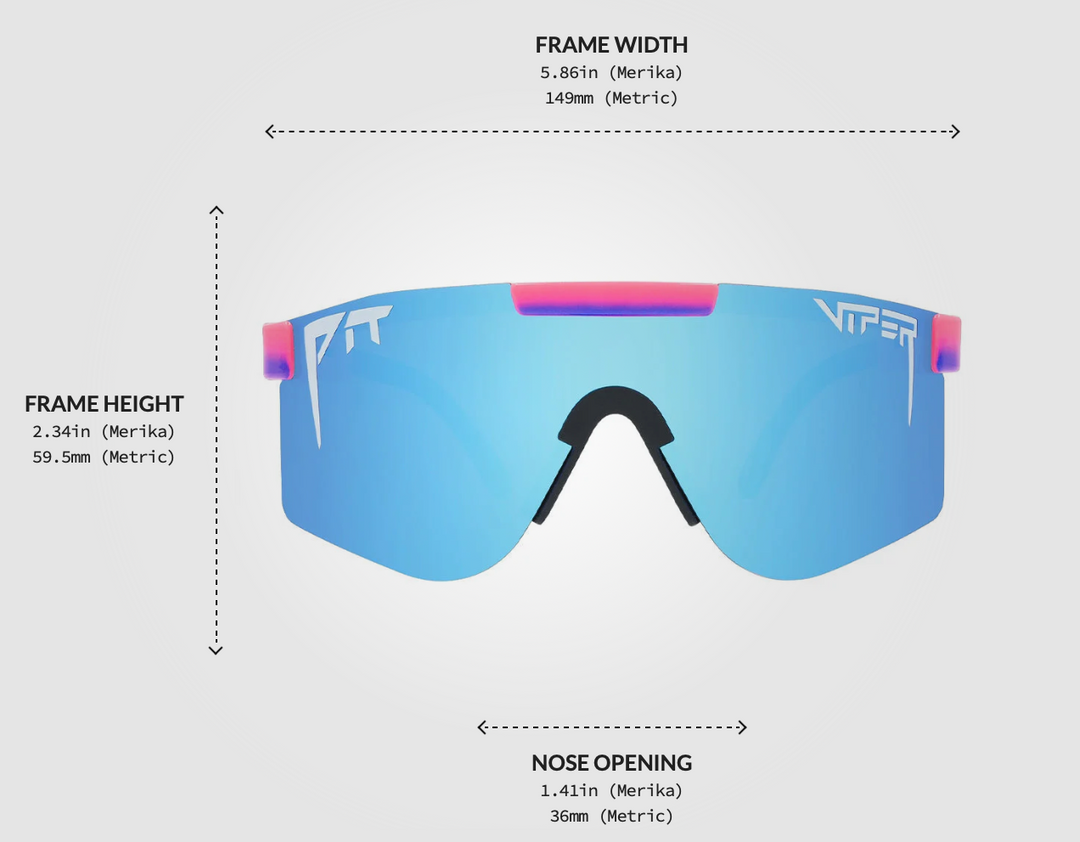 Pit Viper The Original Wide Polarized | The Leisurecraft
