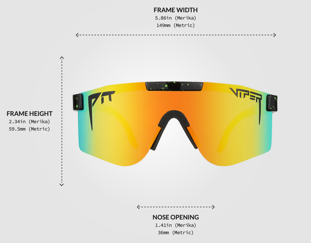 Pit Viper The Original Wide Polarized | The Monster Bull