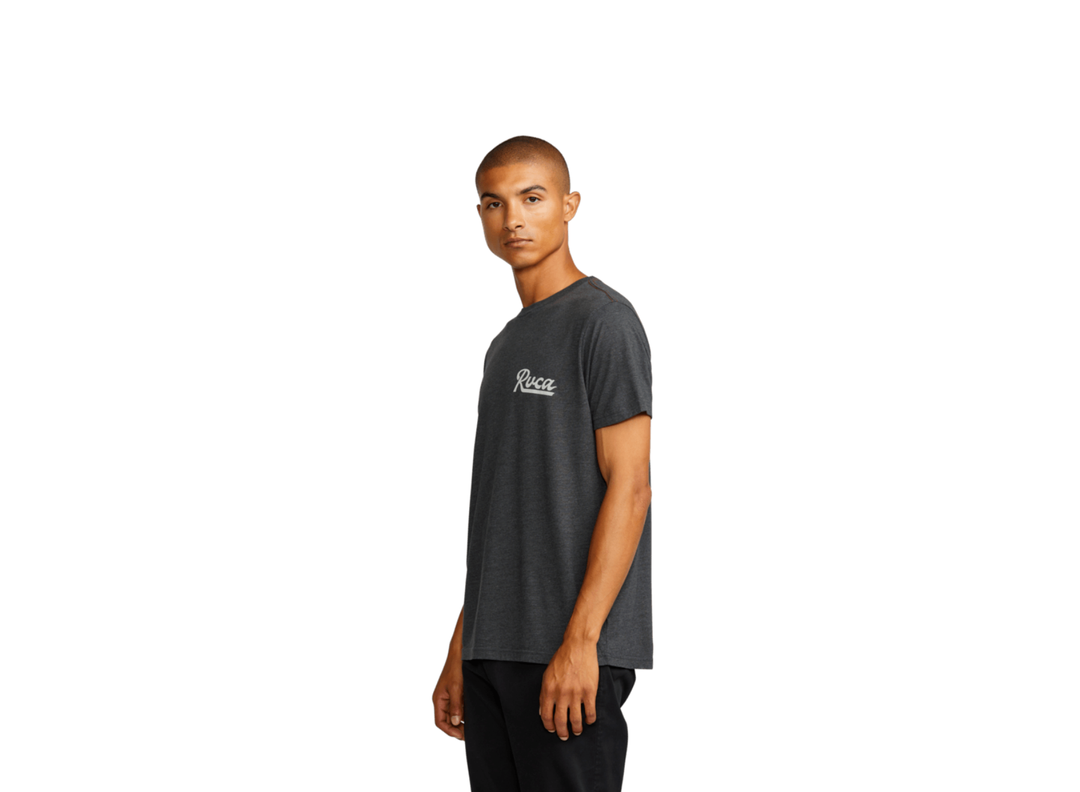 RVCA Script Sealed Short Sleeve Tee (Men&
