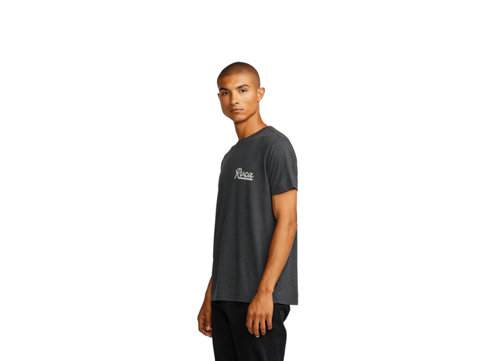 RVCA Script Sealed Short Sleeve Tee (Men&