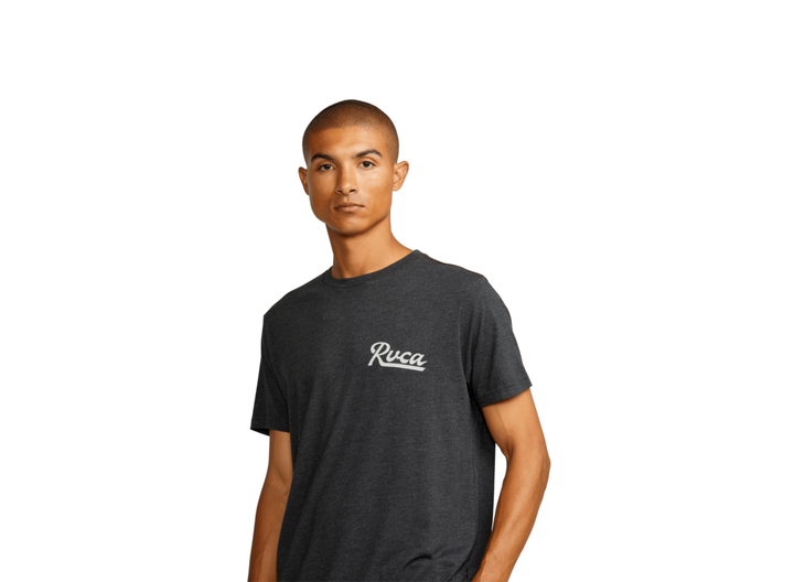 RVCA Script Sealed Short Sleeve Tee (Men&