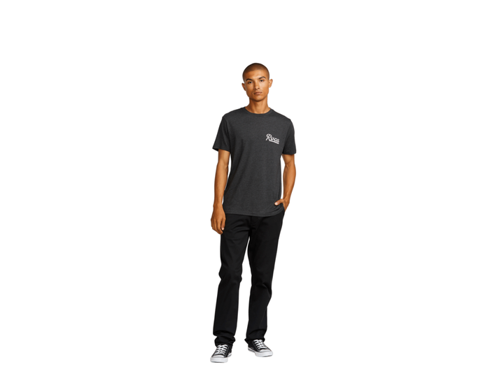 RVCA Script Sealed Short Sleeve Tee (Men&