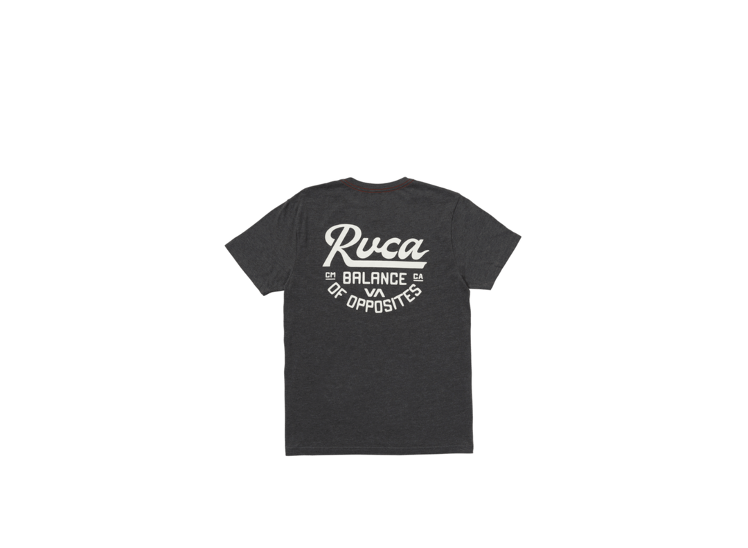 RVCA Script Sealed Short Sleeve Tee (Men&