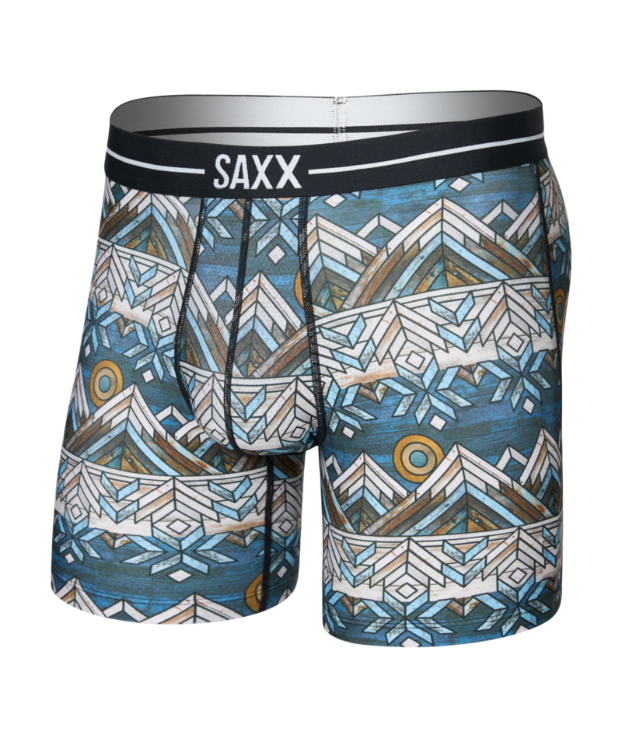 Saxx Volt Breathable Mesh Boxer Brief | Timberline-Multi