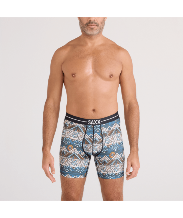 Saxx Volt Breathable Mesh Boxer Brief | Timberline-Multi