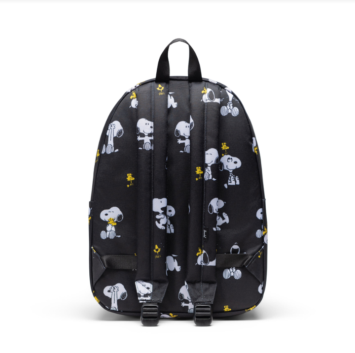 Herschel Peanuts Classic Backpack | Snoopy And Woodstock Black