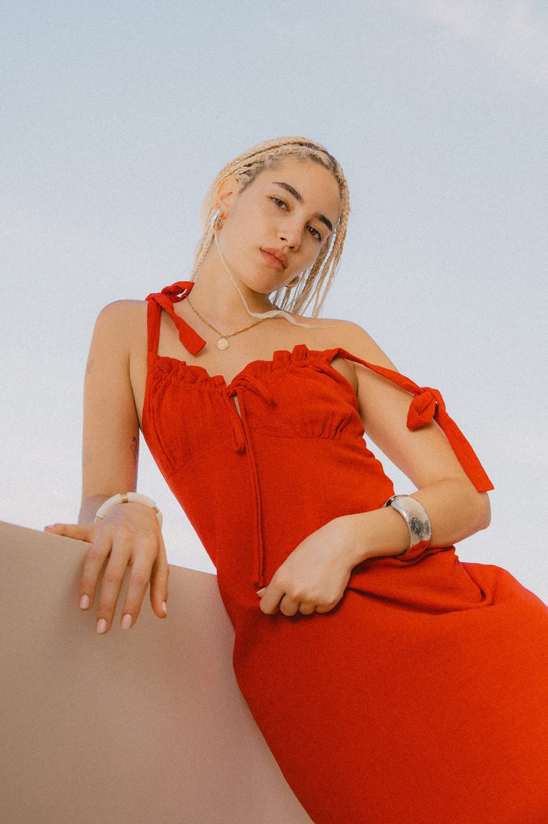 Brixton The Tie Dress (Womens) | Adrenaline Rush