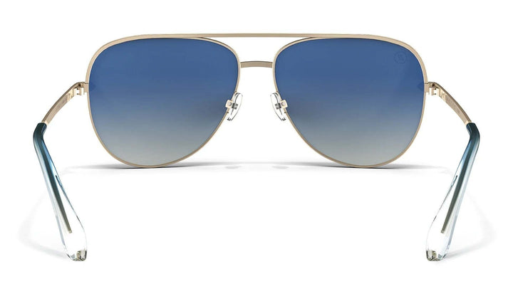 Blenders Shadow Matte Gold | Blue Grad Polarized