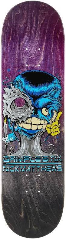Antihero Matthews Grimplestix Grimplenator Deck | Purple