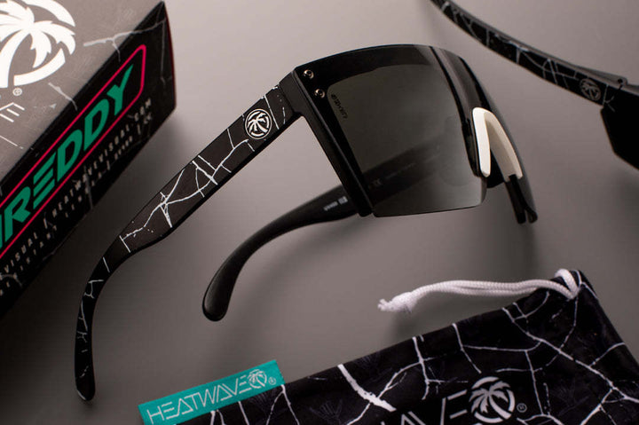 Heatwave Lazer Face Shreddy Crack White Polarized