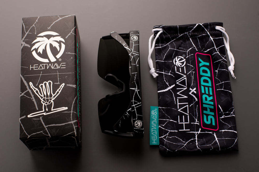 Heatwave Lazer Face Shreddy Crack White Polarized