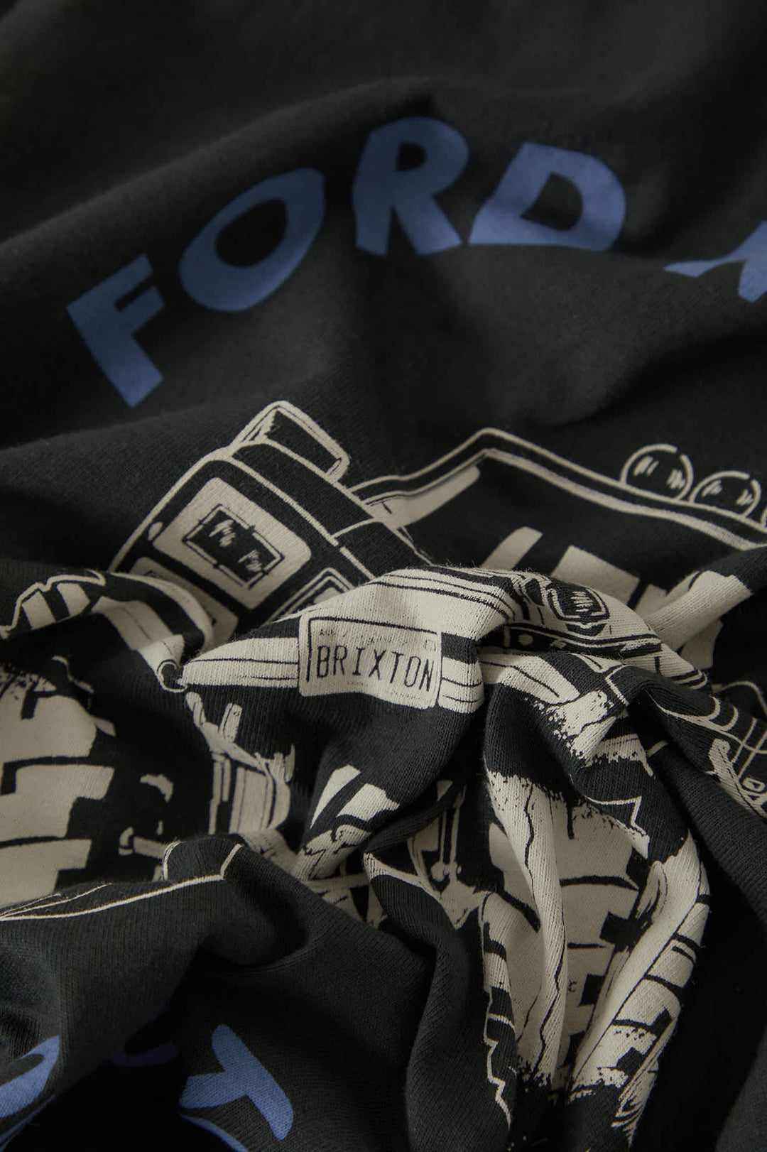 Brixton Mens Ford Built Tough 4X4 S/S Tee
