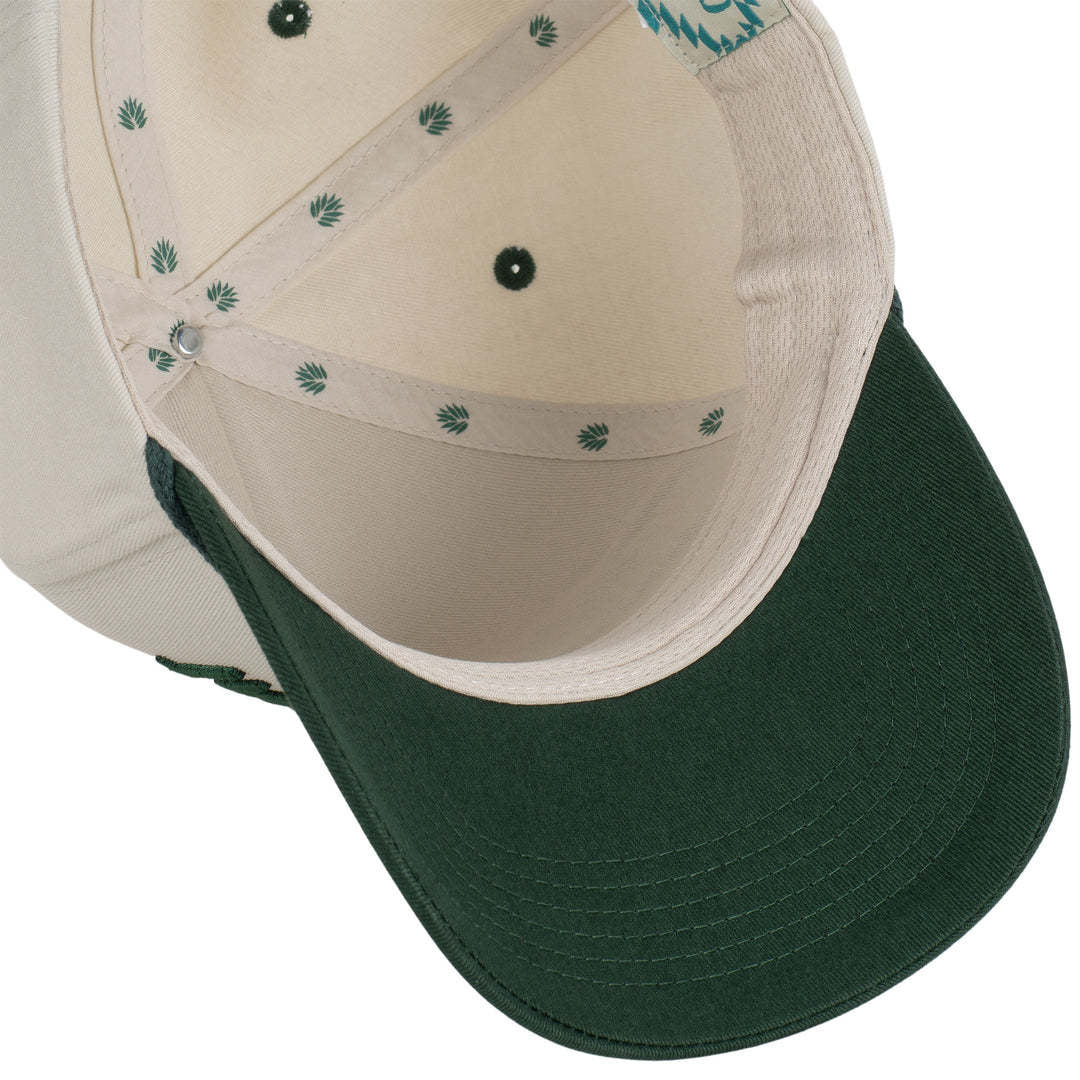 Sendero Cowboy Hat (Unisex) | Cream/Green
