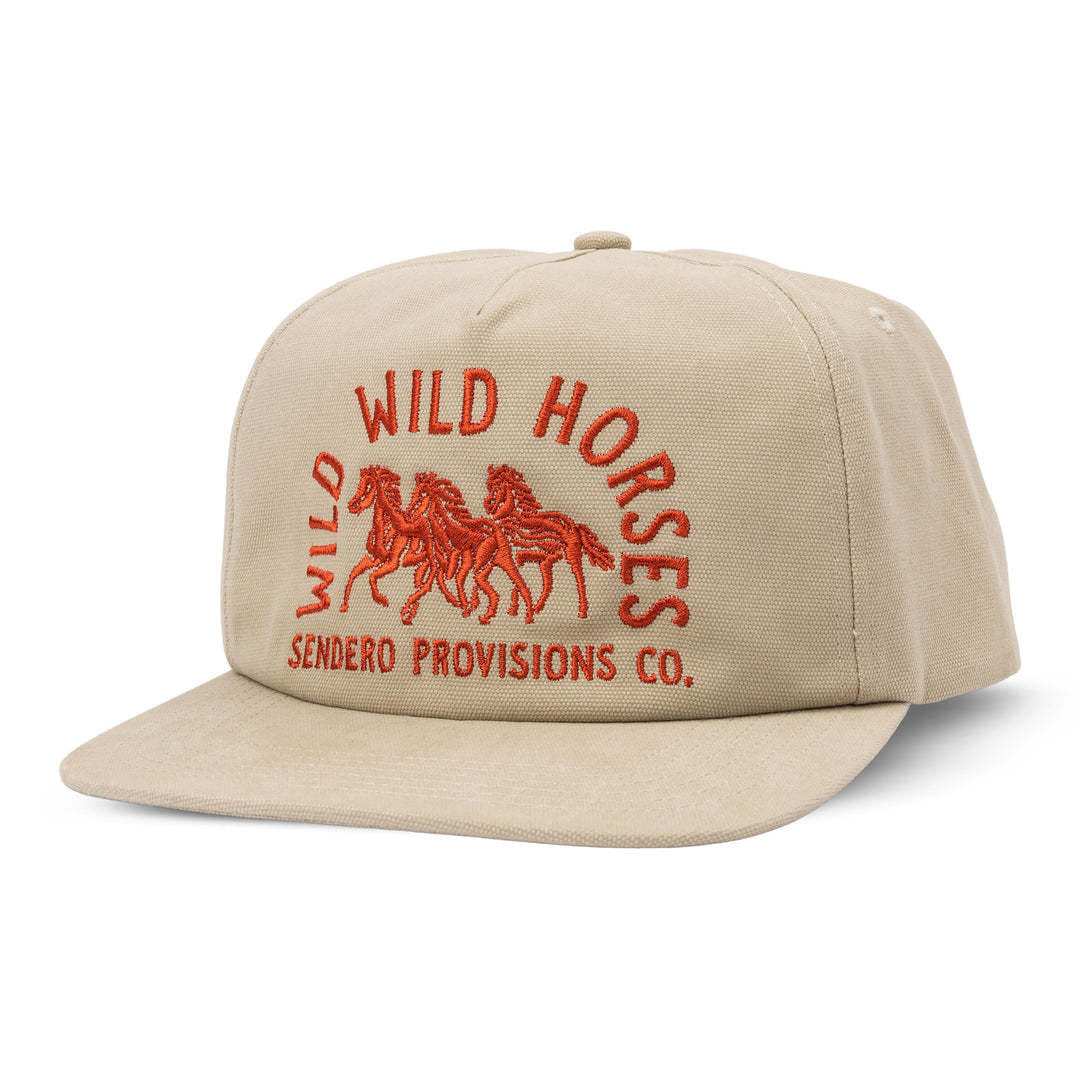 Sendero Wild Wild Horses Hat (Unisex) | Cream