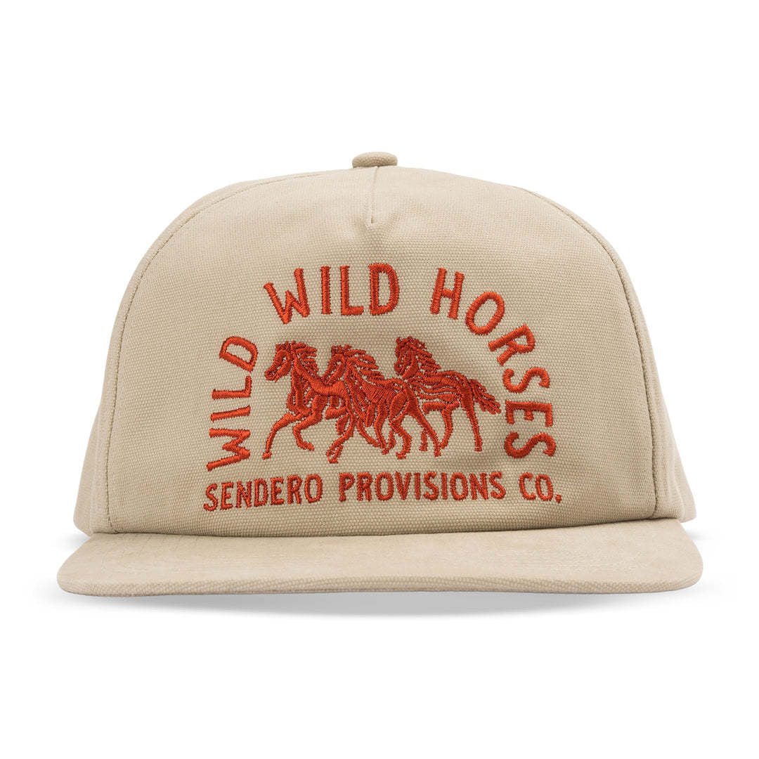 Sendero Wild Wild Horses Hat (Unisex) | Cream