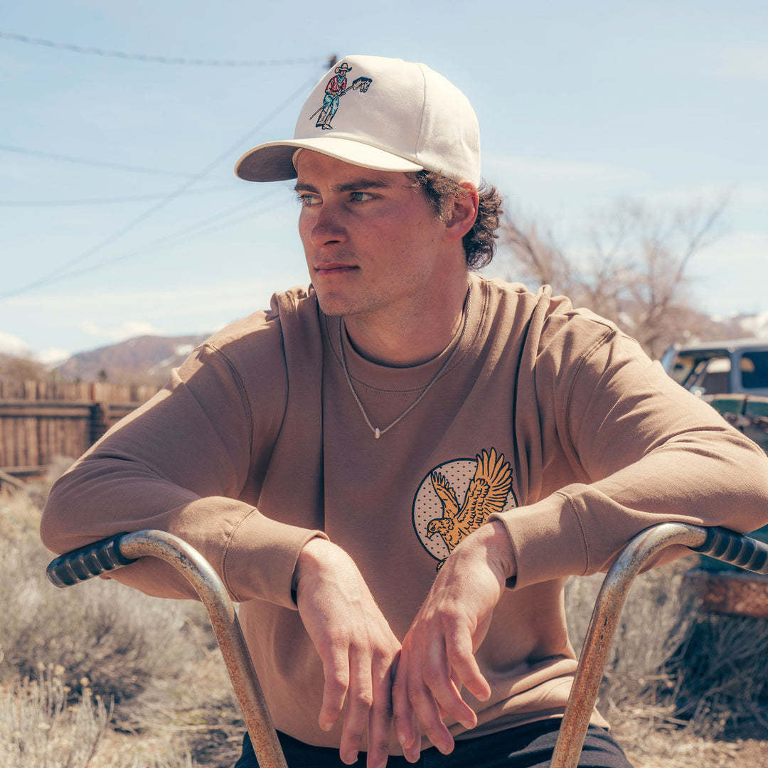Sendero Stick Horse Hat (Unisex) | Cream