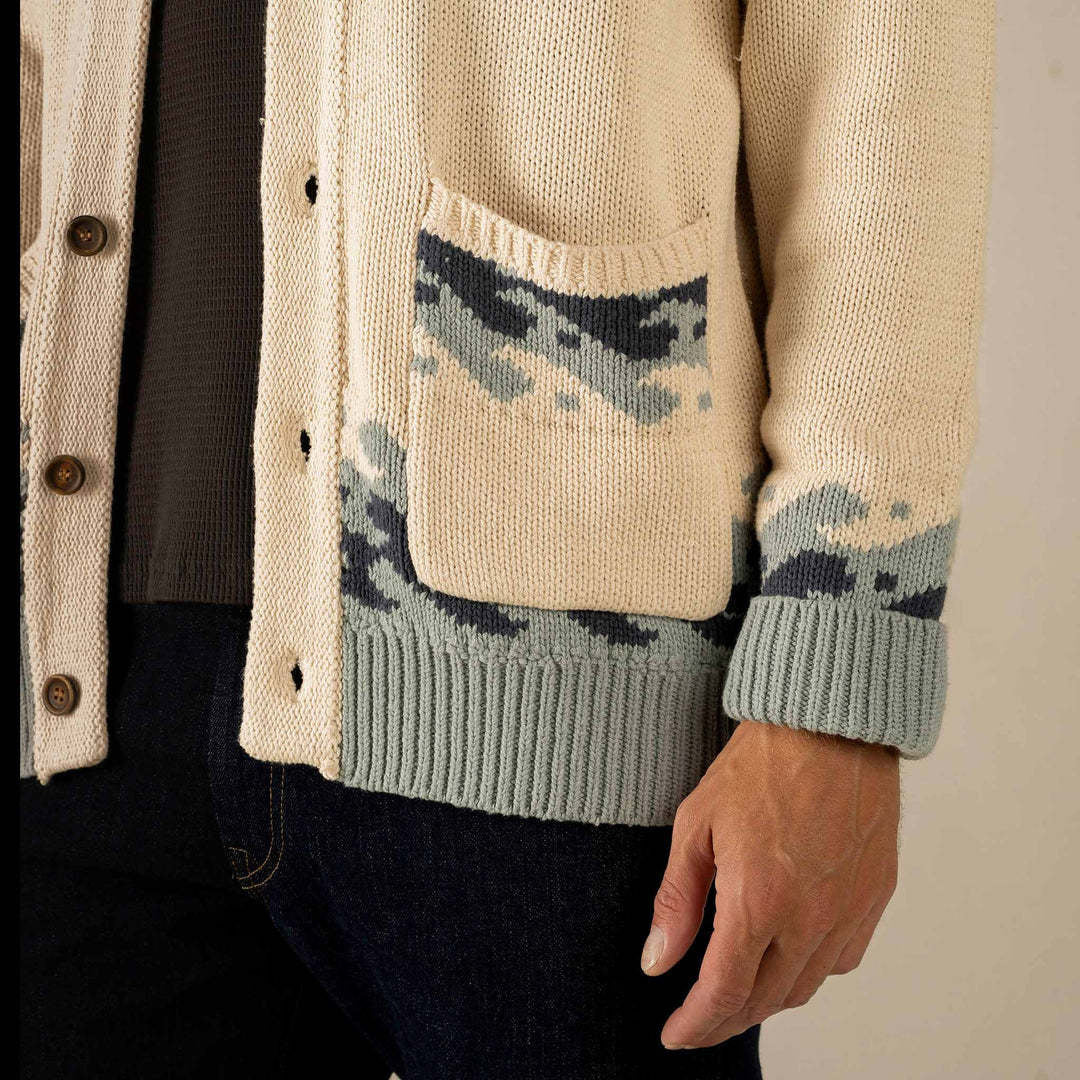 Sendero Nuevo Laredo Cardigan (Mens) | Big Wave