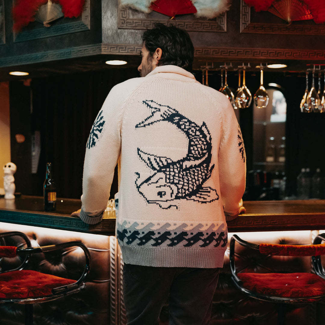 Sendero Nuevo Laredo Cardigan (Mens) | Big Wave