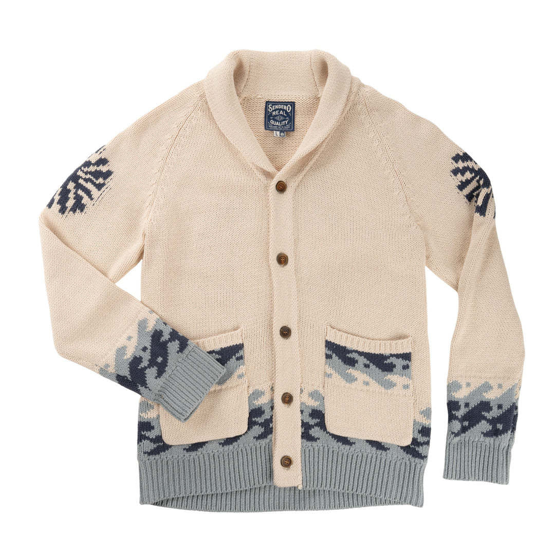 Sendero Nuevo Laredo Cardigan (Mens) | Big Wave