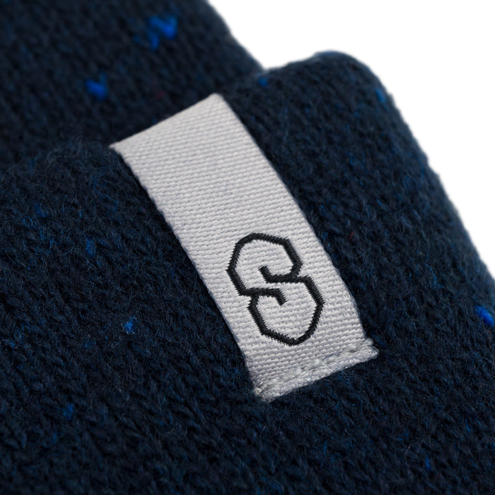 Souvenir Speckled Cuff Beanie (Unisex) 2026 | Navy