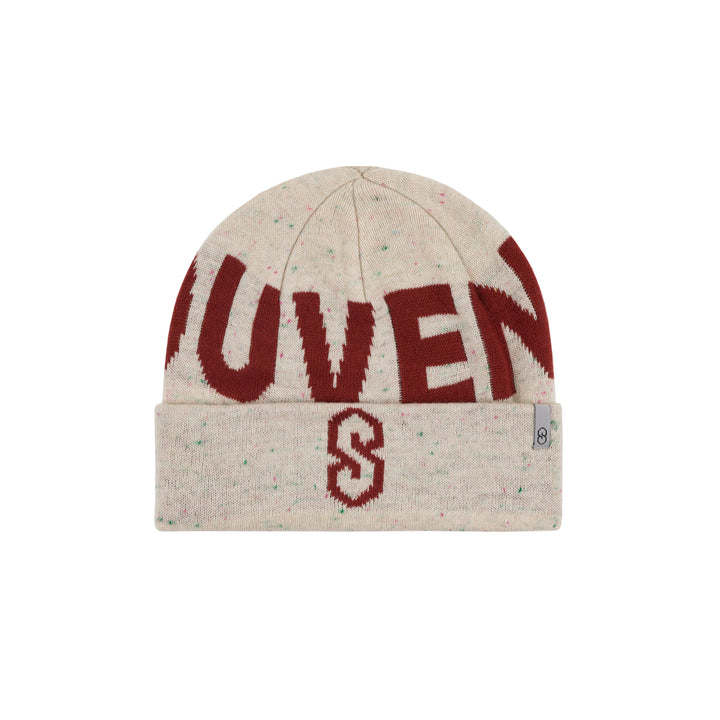 Souvenir Speckled Cuff Beanie (Unisex) 2026 | Marshmallow