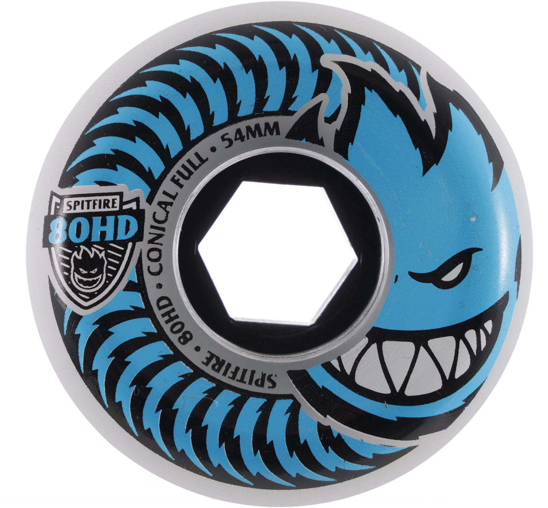 Spitfire 80Hd Conical Full Wheels | Clear