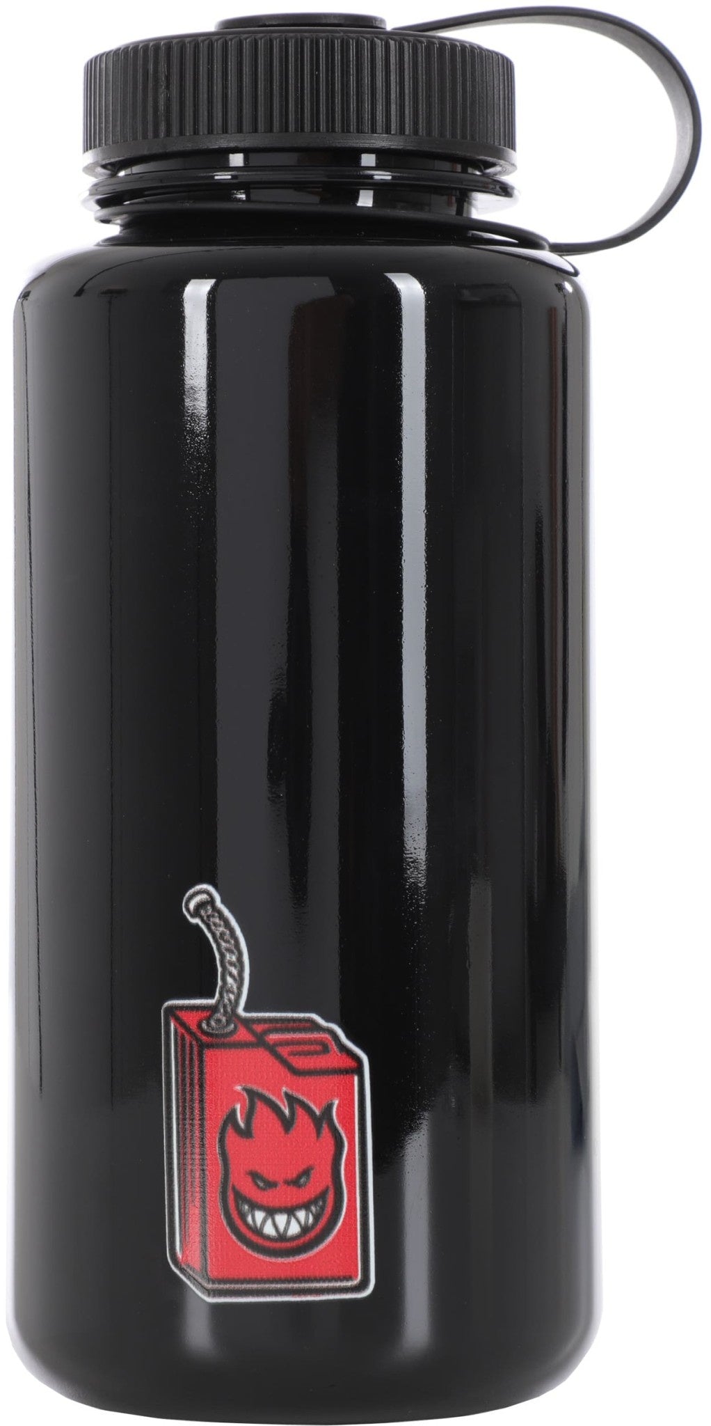 Spitfire Demonseed Script Water Bottle (Mens) | Opaque Black/Multi Prints