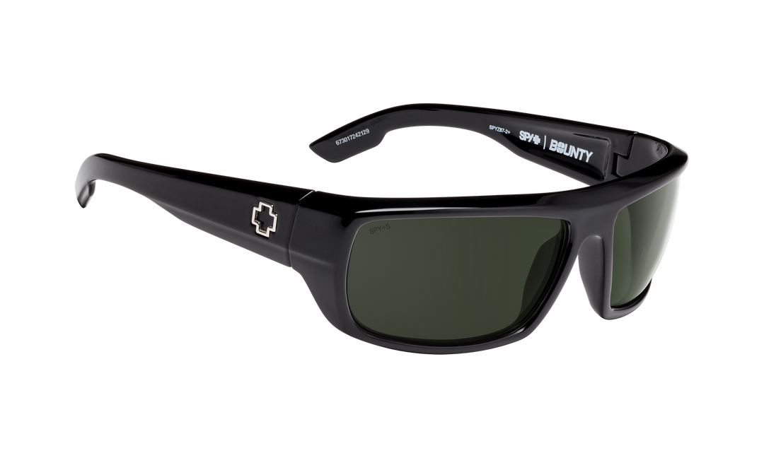 Spy Bounty Black | ANSI RX HD Plus Gray Green