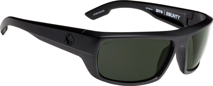 Spy Bounty Matte Black | ANSI RX HD Plus Gray Green Polar