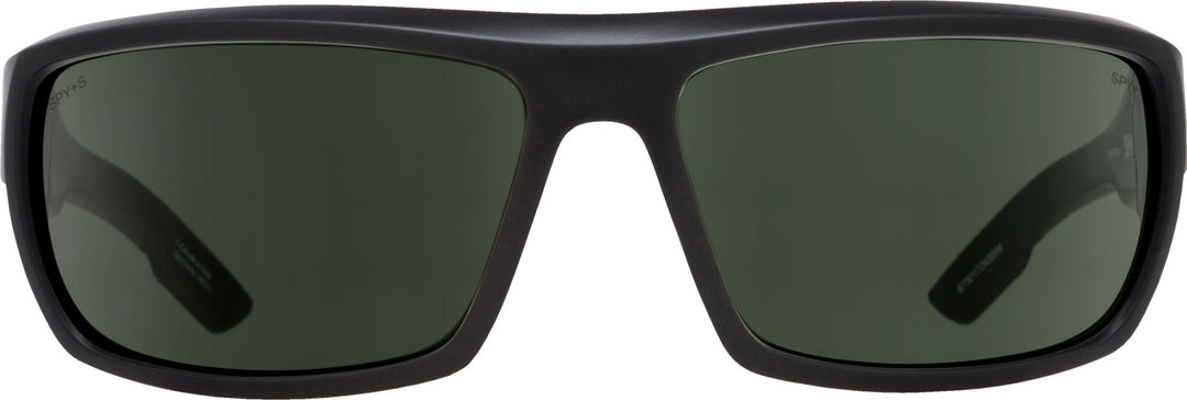 Spy Bounty Matte Black | ANSI RX HD Plus Gray Green Polar